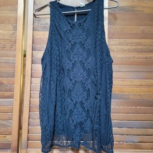 Old Navy Lace Front Top